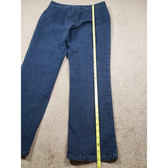 Ralph Lauren Vtg Women’s Blue Jeans Straight Waist Buckle Metallic Hardware 10 - Picture 12 of 12